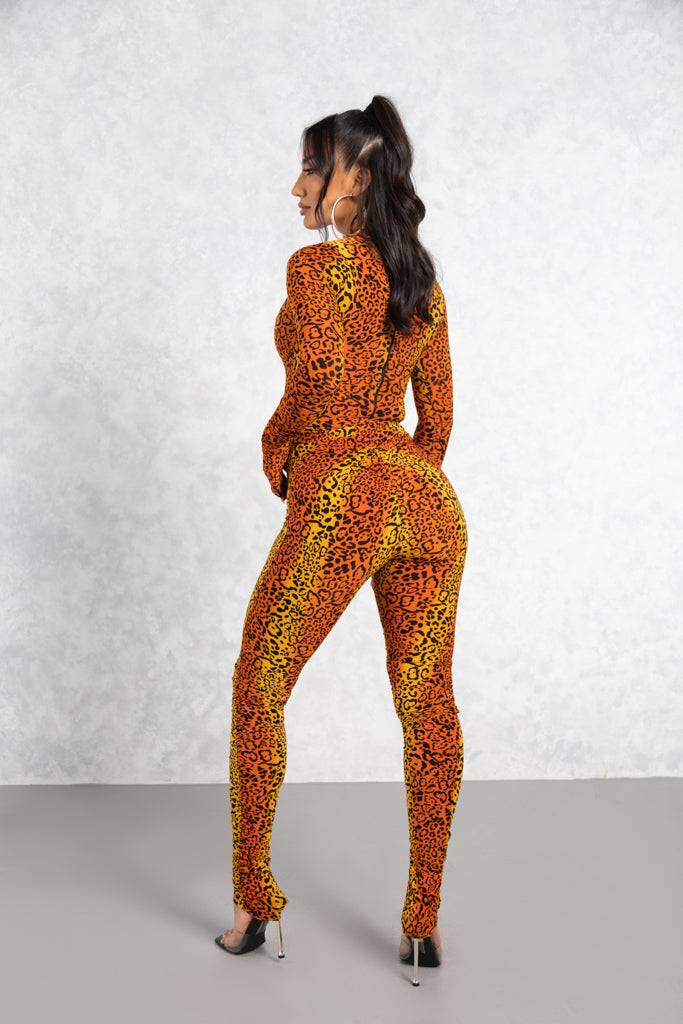 Inferno Cheetah High Waisted Pants