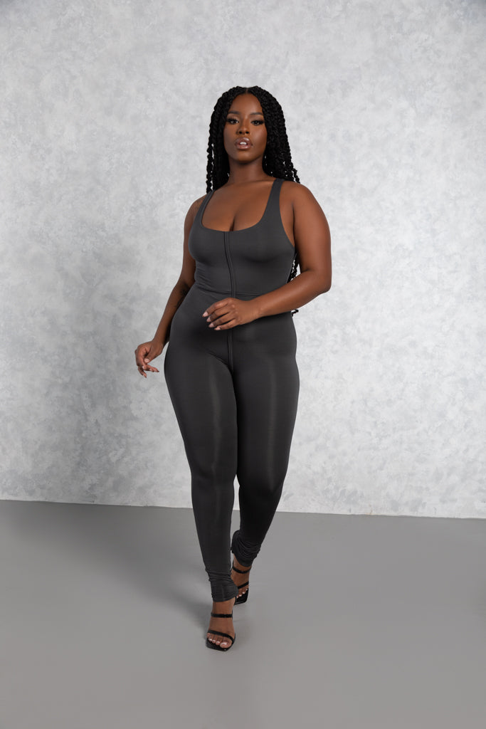 Aspen Dark Gray Jumpsuit