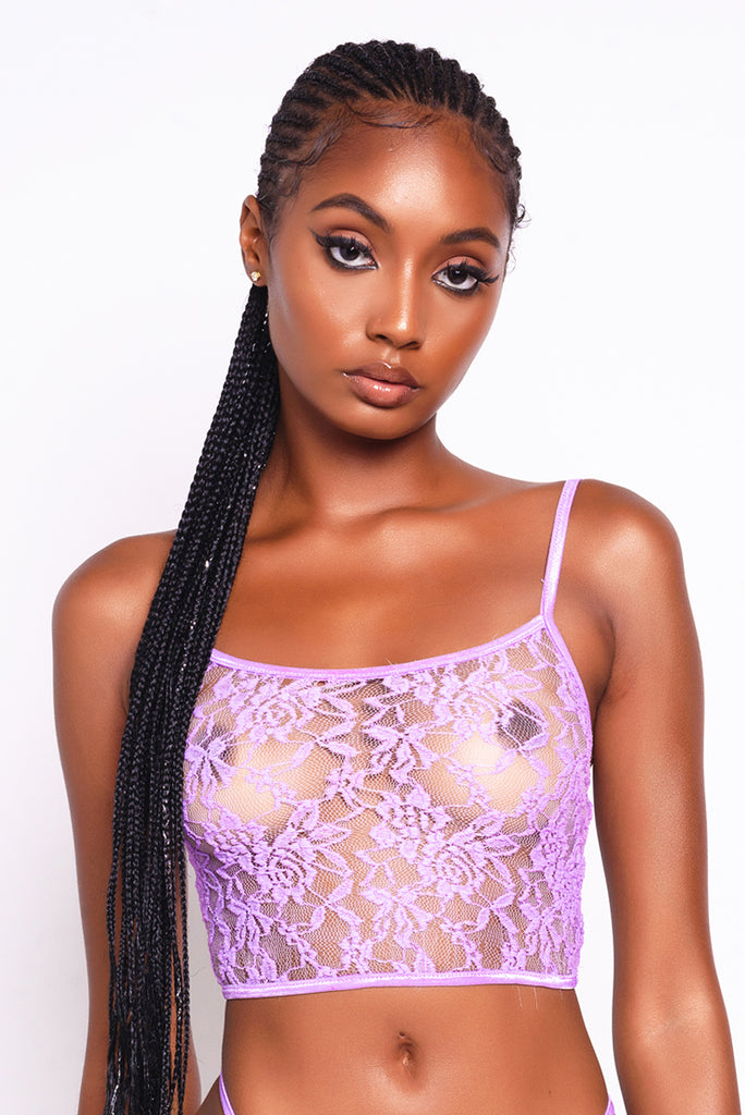 Lilac Lacey Cami Top