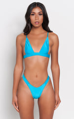 Neon Blue Lia Bikini Bottom