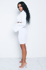 White  Bali Bermuda Shorts
