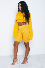 Mustard Bali Bermuda Shorts