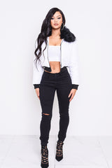 Whiteout Puffer Jacket