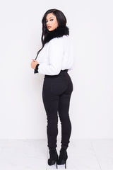 Whiteout Puffer Jacket