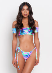 Pastel Imani Bardot Bikini Top