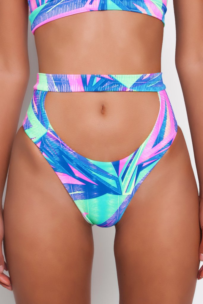 Pastel Imani High Waist Bikini Bottom