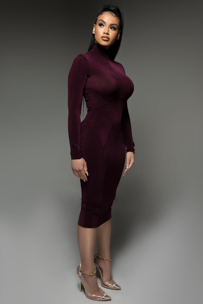 Eggplant cocktail dress outlet