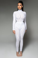 Blanc High Waisted Pants