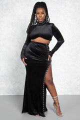 Hailey Noir Skirt