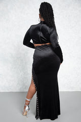 Hailey Noir Skirt