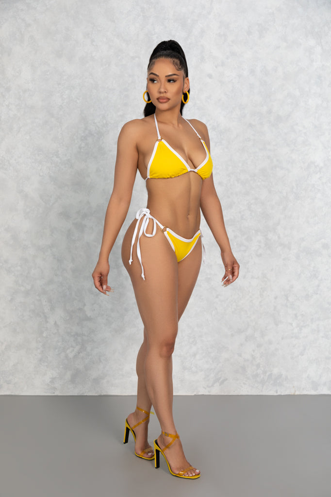 Yellow Kailani Bikini Bottoms