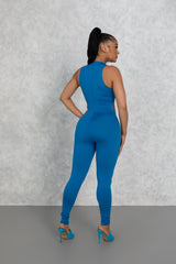 Cobalt Bianca Cut Out Jumpsuit