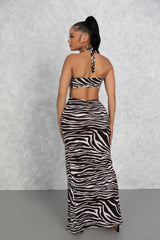 Zebra Adelina Dress