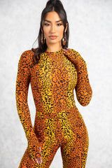 Inferno Cheetah Bodysuit