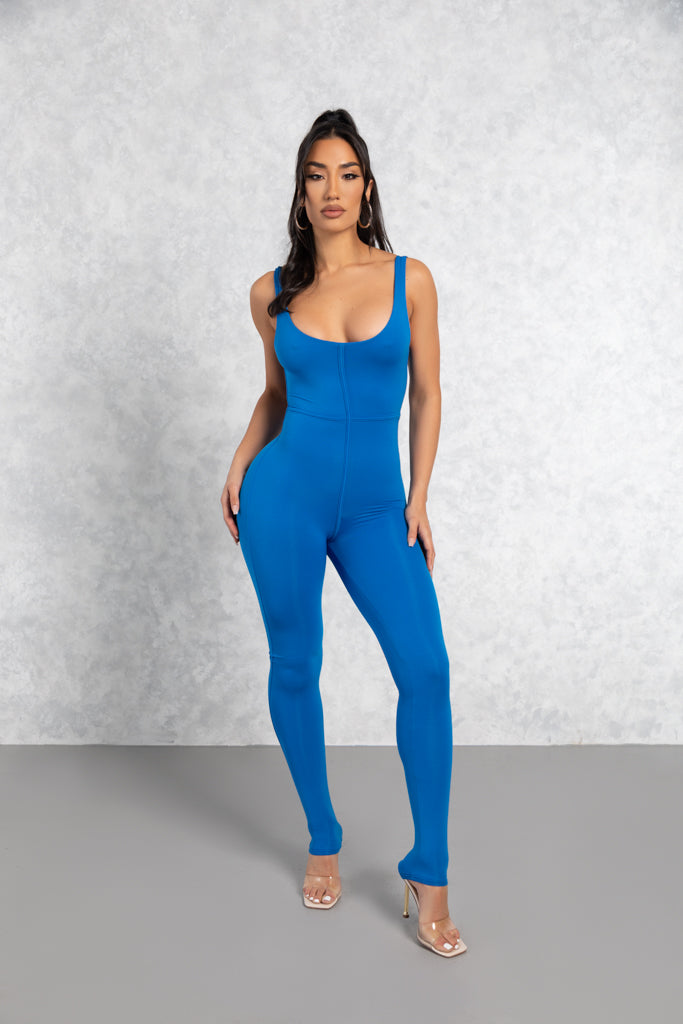 Aspen Blue Jumpsuit