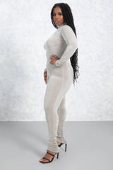 Sage High Waisted Scrunch Pants
