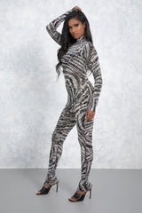 Neveah High Neck Jumpsuit