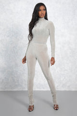Sage High Waisted Scrunch Pants