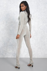 Sage High Waisted Scrunch Pants