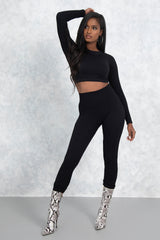 Tribal Two Piece Set - BLACK