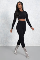 Tribal Two Piece Set - BLACK
