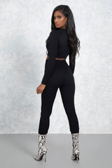 Tribal Two Piece Set - BLACK