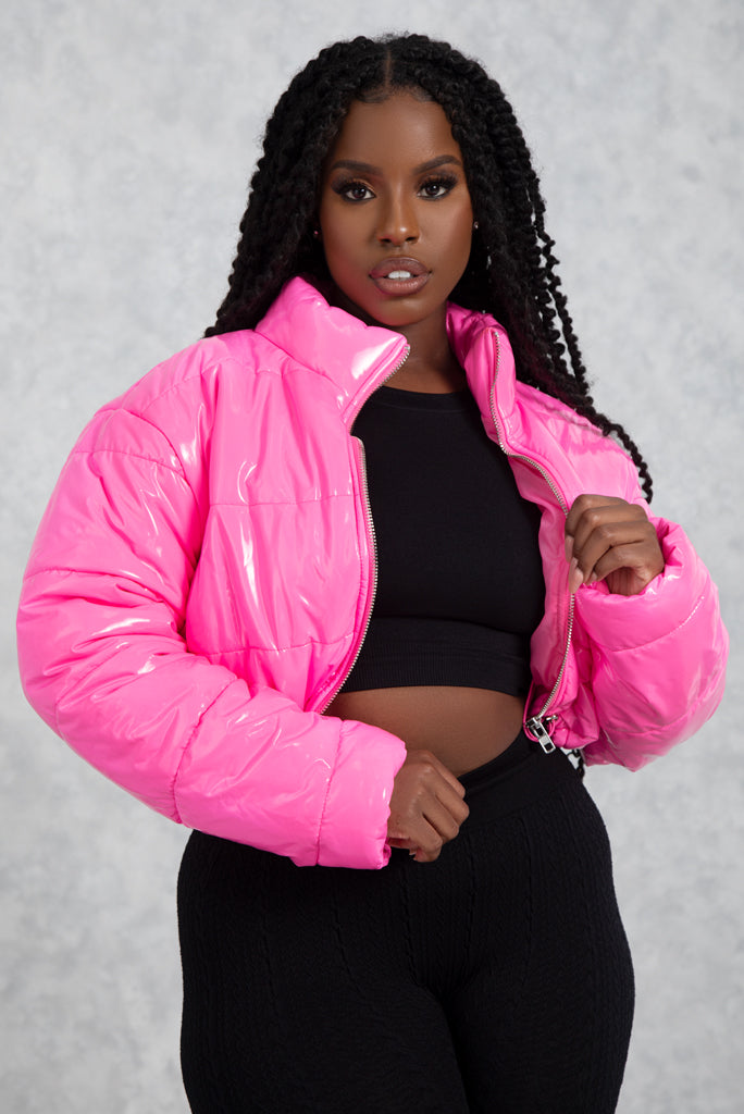 All Season Puffer - NEON PINK