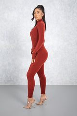 Rust Camilla Jumpsuit