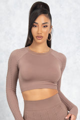 Tribal Two Piece Set - BROWN