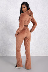 Cozy Two Piece Set - CAMEL