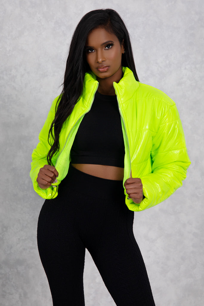 All Season Puffer - NEON GREEN