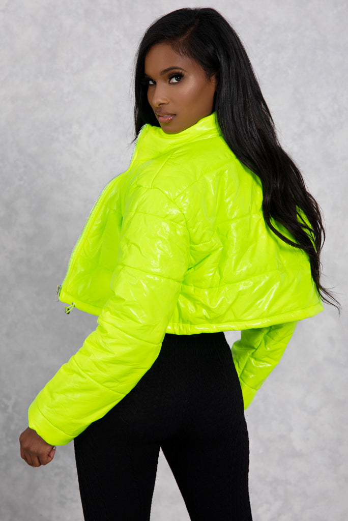 All Season Puffer - NEON GREEN