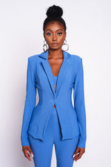 Blue Dionne Blazer Jacket