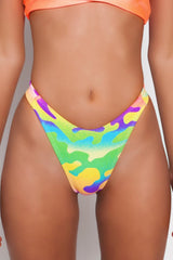 Rainbow Camo Bikini Bottom
