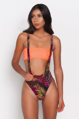 Orange Bikini Tube Top