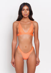 Neon Orange Lia Bikini Bottom