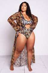 Tigresse Kimono Cover Up