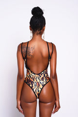 Tigresse Deep V One Piece