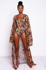 Tigresse Kimono Cover Up