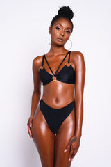 Victoria Gold Ring Bikini Top