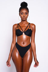 Victoria Gold Ring Bikini Top