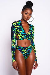 Bleu Flame Bikini Bottoms