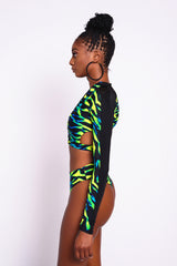 Bleu Flame Bikini Bottoms