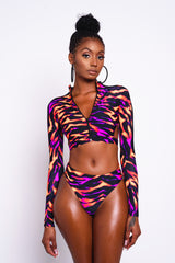 Fire Flame Bikini Bottoms