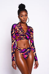 Fire Flame Bikini Bottoms