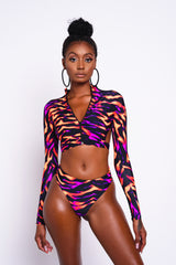 Fire Flame Bikini Bottoms