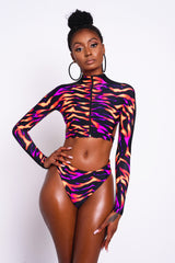 Fire Flame Bikini Bottoms