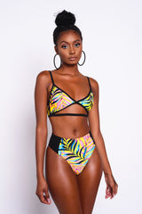 Exotique Palm Bikini Top