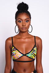 Exotique Palm Bikini Top