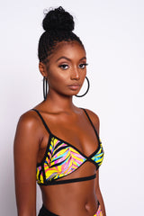 Exotique Palm Bikini Top